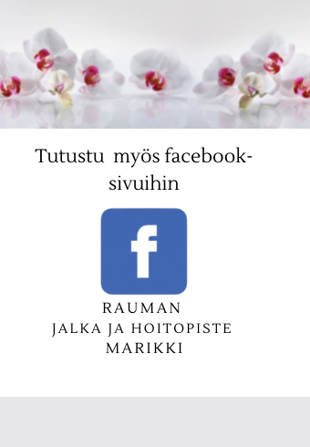 facebook sivuille Rauman jalka ja hoitopiste Marikki