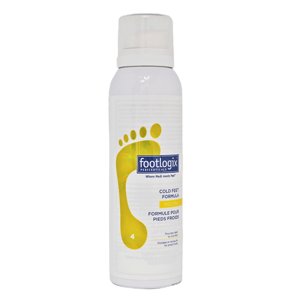 Footlogix 4 Vaahtovoide kylmille jaloille 125 ml